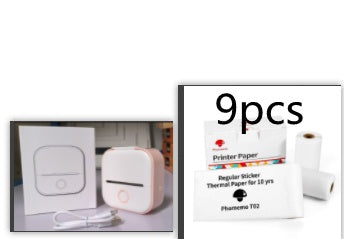 Portable Mini Thermal Label Printer - Bluetooth Wireless Photo & Label Printer