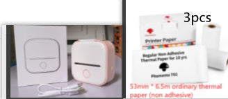 Portable Mini Thermal Label Printer - Bluetooth Wireless Photo & Label Printer