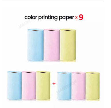 Portable Mini Thermal Label Printer - Bluetooth Wireless Photo & Label Printer