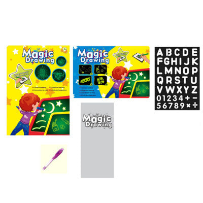 3D Magic Drawing Pad - Educational Light-Up Puzzle Board for Kids