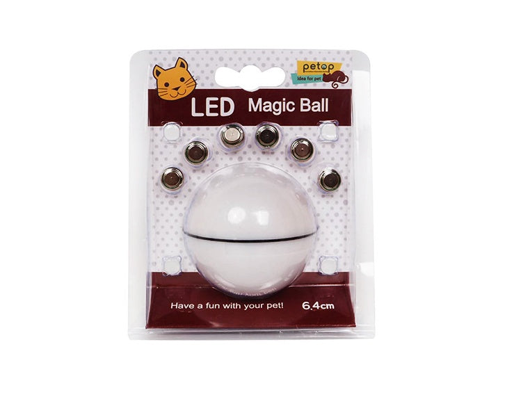 LED Laser Cat Toy Ball - Electronic Rolling Interactive Pet Toy