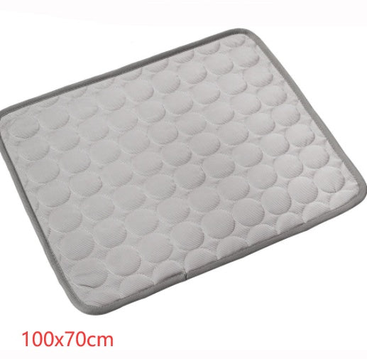 Pet Cooling Pad - Ice Silk Summer Mat for Dogs & Cats