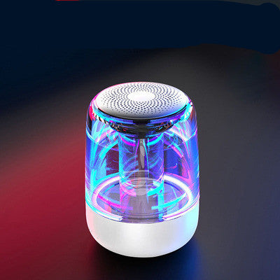 Portable Bluetooth Speaker - Wireless Column with LED Lights & Bass