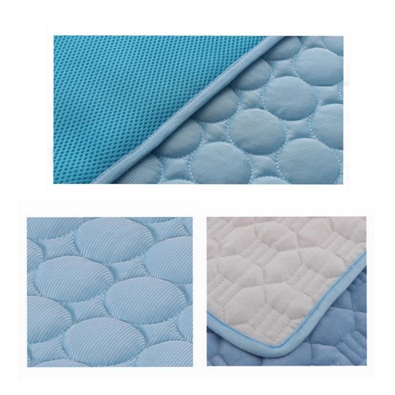 Pet Cooling Pad - Ice Silk Summer Mat for Dogs & Cats