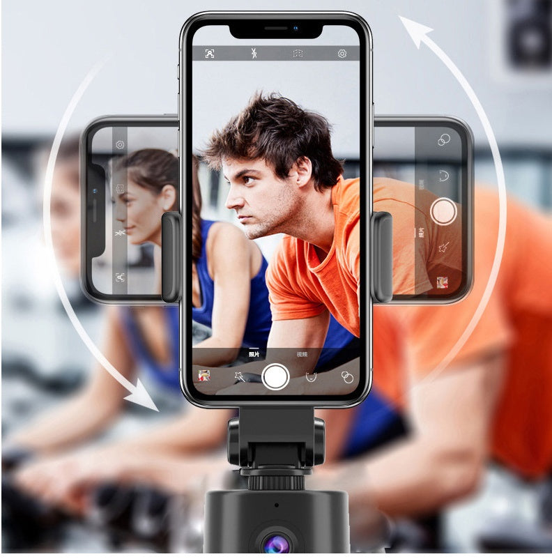 360° AI Tracking Phone Stand - Smart Face Recognition Selfie Holder