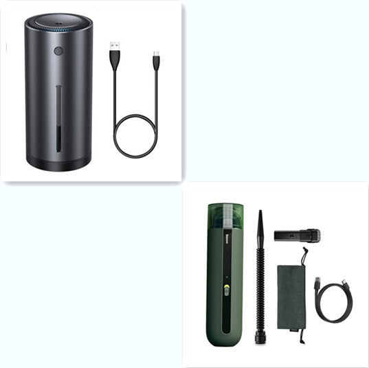 Car Handheld Mini Vacuum Cleaner - Portable Auto Detailing Vacuum