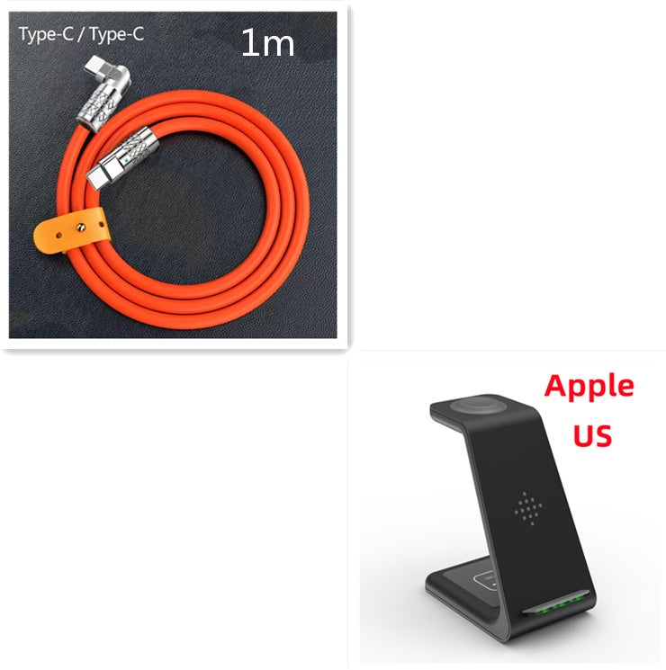 3-in-1 Wireless Charging Station - Fast Charge Stand for Phone & Accessories
