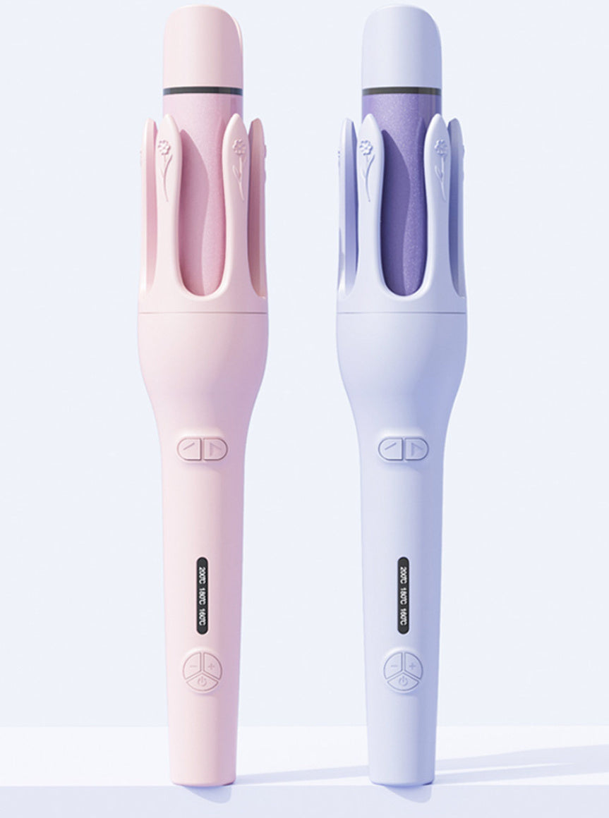 2-in-1 Automatic Hair Curler & Straightener - Negative Ion Ceramic Magic Styling Tool