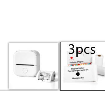 Portable Mini Thermal Label Printer - Bluetooth Wireless Photo & Label Printer