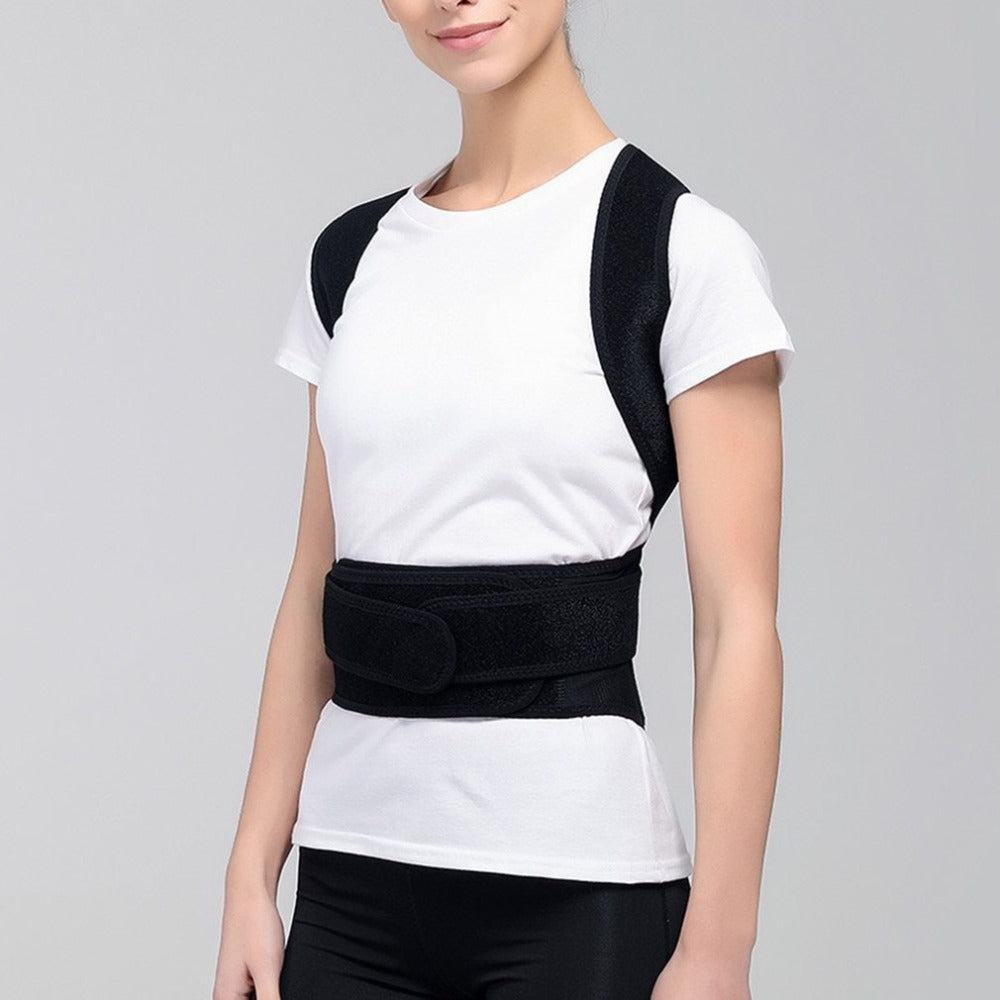 Posture Corrector - Adjustable Back Support Brace for Spine Alignment