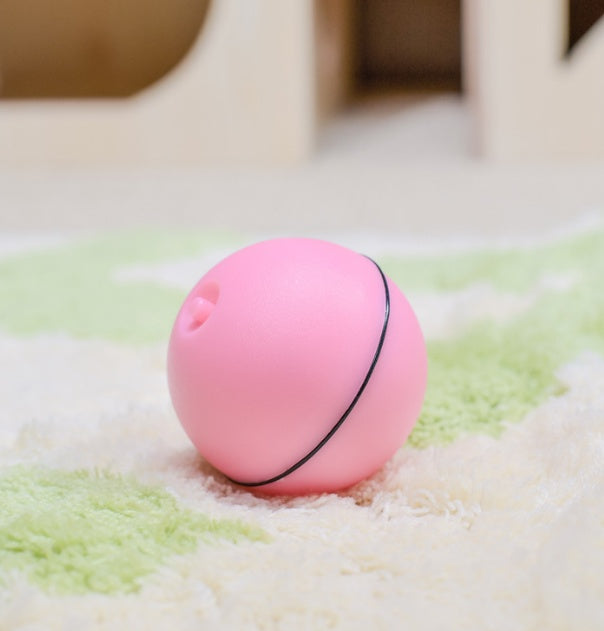 LED Laser Cat Toy Ball - Electronic Rolling Interactive Pet Toy