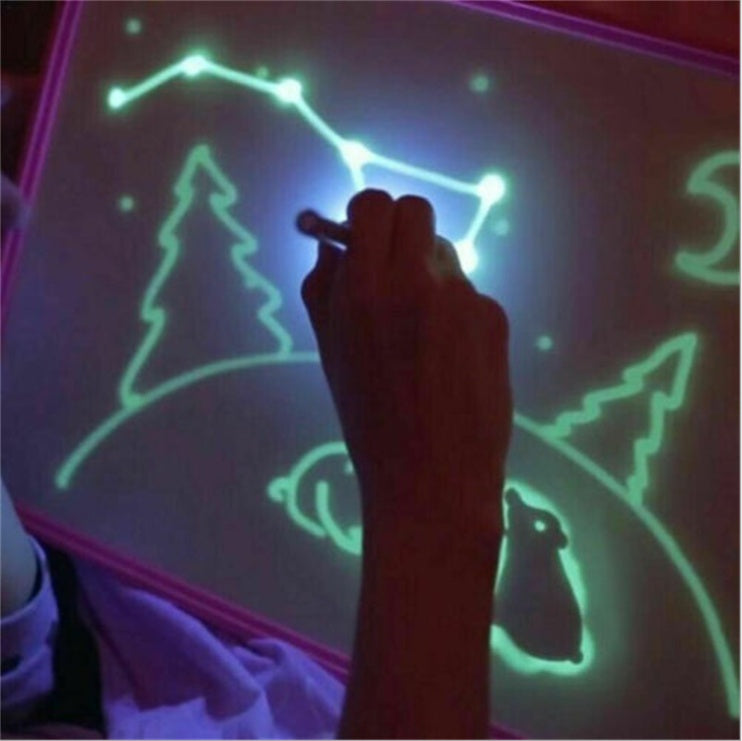 3D Magic Drawing Pad - Educational Light-Up Puzzle Board for Kids