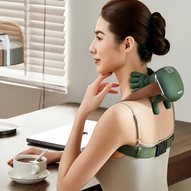 Electric Neck & Shoulder Massager - Wireless Kneading Shawl for Pain Relief