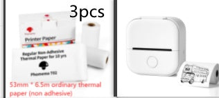 Portable Mini Thermal Label Printer - Bluetooth Wireless Photo & Label Printer