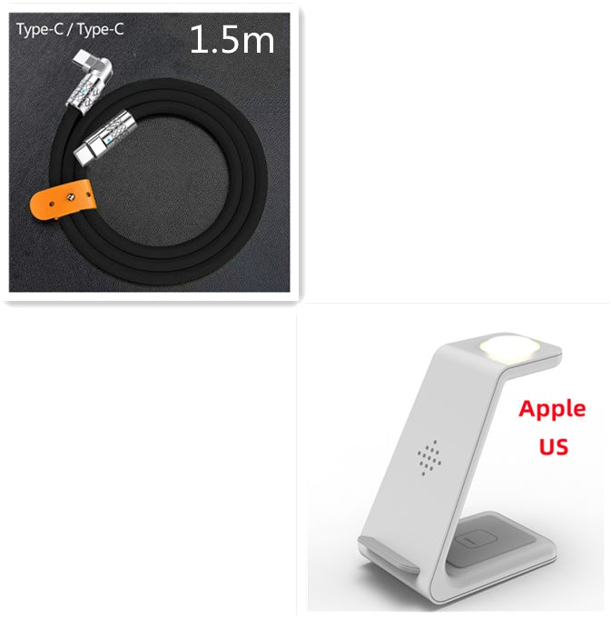 3-in-1 Wireless Charging Station - Fast Charge Stand for Phone & Accessories