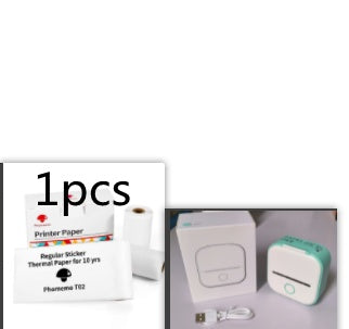Portable Mini Thermal Label Printer - Bluetooth Wireless Photo & Label Printer