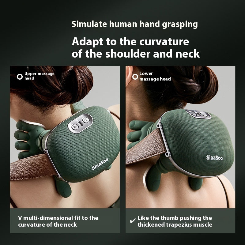 Electric Neck & Shoulder Massager - Wireless Kneading Shawl for Pain Relief