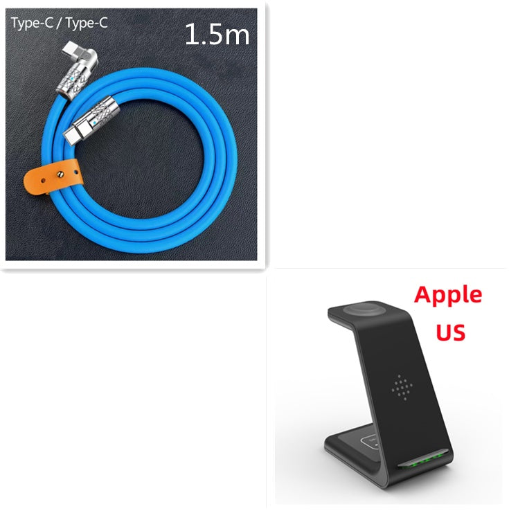3-in-1 Wireless Charging Station - Fast Charge Stand for Phone & Accessories