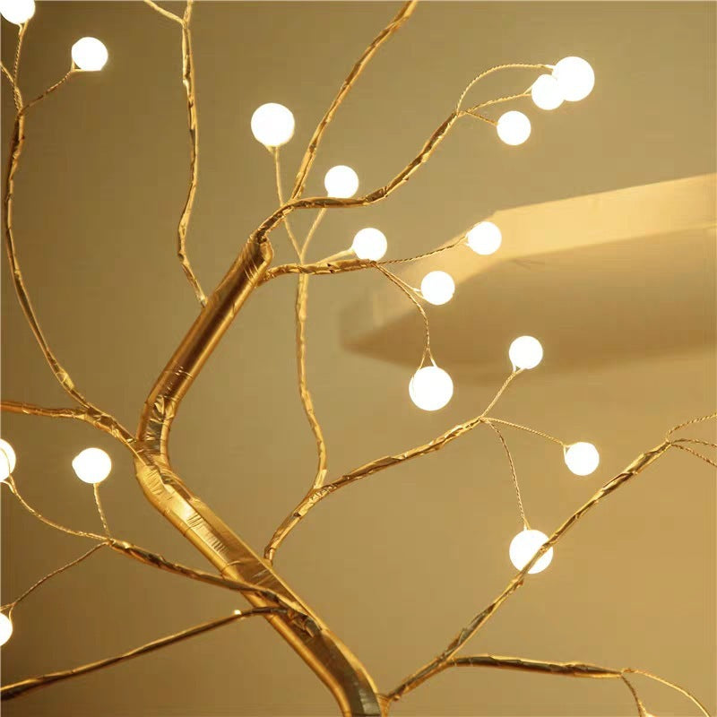 LED Copper Wire String Lights - Flexible Bedroom Fairy Lights