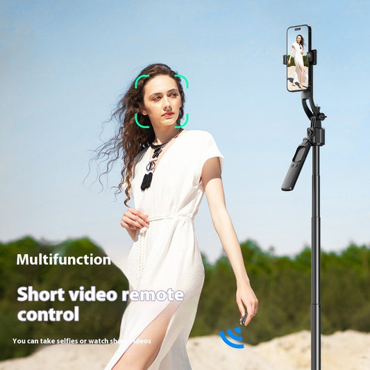 AI Selfie Stick - Smart Tracking Gimbal with Anti-Shake Stabilization