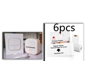 Portable Mini Thermal Label Printer - Bluetooth Wireless Photo & Label Printer