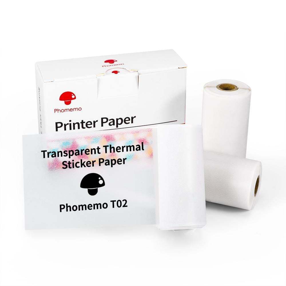 Portable Mini Thermal Label Printer - Bluetooth Wireless Photo & Label Printer
