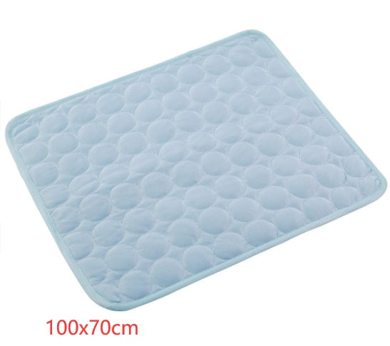 Pet Cooling Pad - Ice Silk Summer Mat for Dogs & Cats