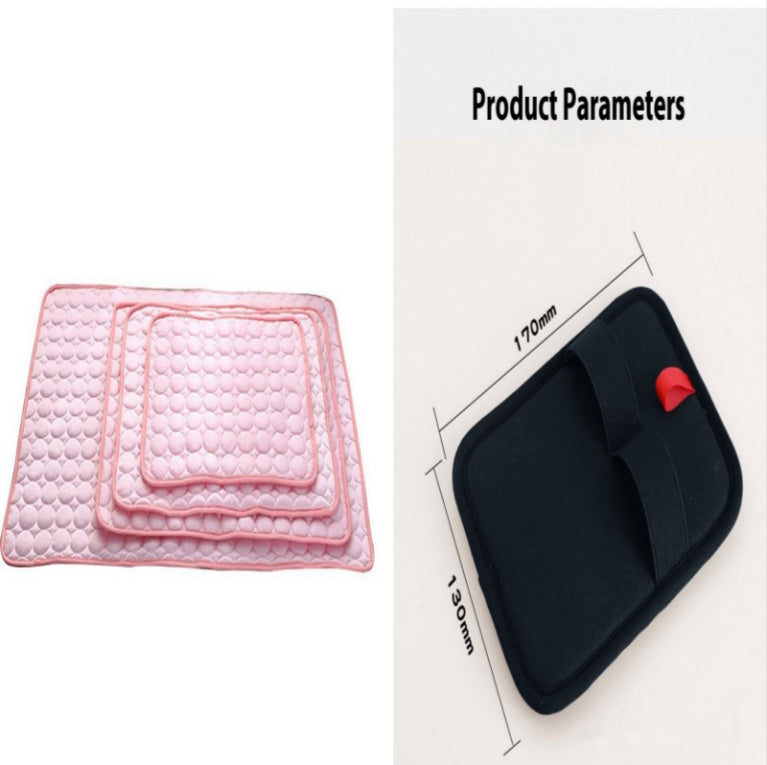 Pet Cooling Pad - Ice Silk Summer Mat for Dogs & Cats