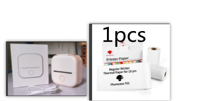 Portable Mini Thermal Label Printer - Bluetooth Wireless Photo & Label Printer