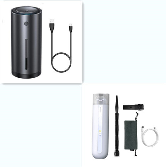 Car Handheld Mini Vacuum Cleaner - Portable Auto Detailing Vacuum