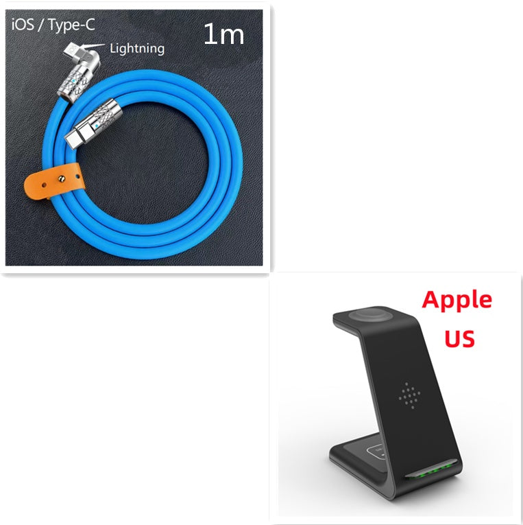 3-in-1 Wireless Charging Station - Fast Charge Stand for Phone & Accessories