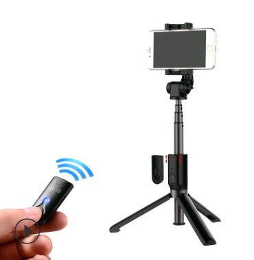 Bluetooth Selfie Stick Tripod - Aluminum Telescopic Stand with Remote Control