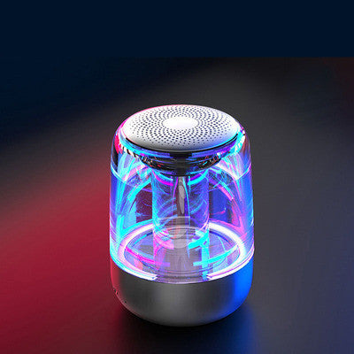 Portable Bluetooth Speaker - Wireless Column with LED Lights & Bass