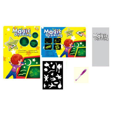 3D Magic Drawing Pad - Educational Light-Up Puzzle Board for Kids