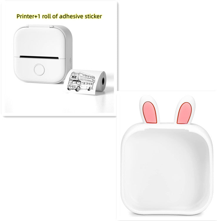 Portable Mini Thermal Label Printer - Bluetooth Wireless Photo & Label Printer