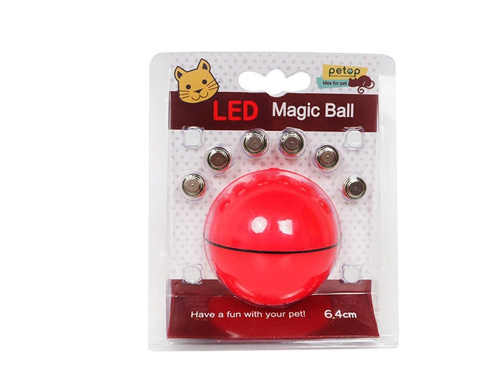 LED Laser Cat Toy Ball - Electronic Rolling Interactive Pet Toy