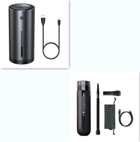 Car Handheld Mini Vacuum Cleaner - Portable Auto Detailing Vacuum
