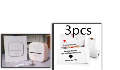 Portable Mini Thermal Label Printer - Bluetooth Wireless Photo & Label Printer