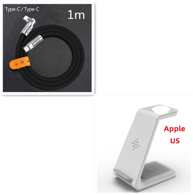 3-in-1 Wireless Charging Station - Fast Charge Stand for Phone & Accessories