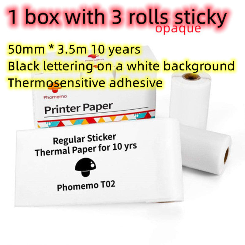 Portable Mini Thermal Label Printer - Bluetooth Wireless Photo & Label Printer