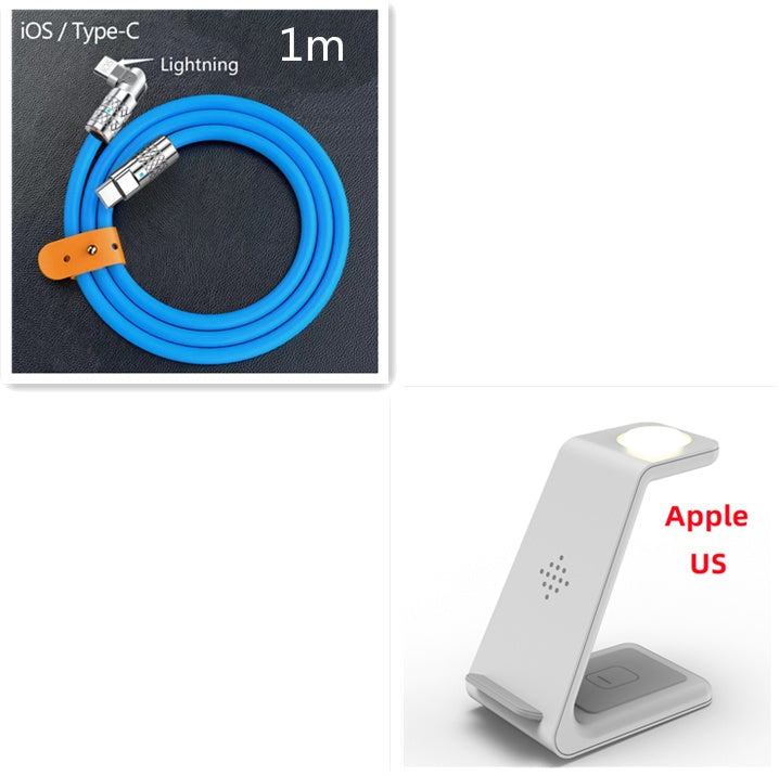 3-in-1 Wireless Charging Station - Fast Charge Stand for Phone & Accessories
