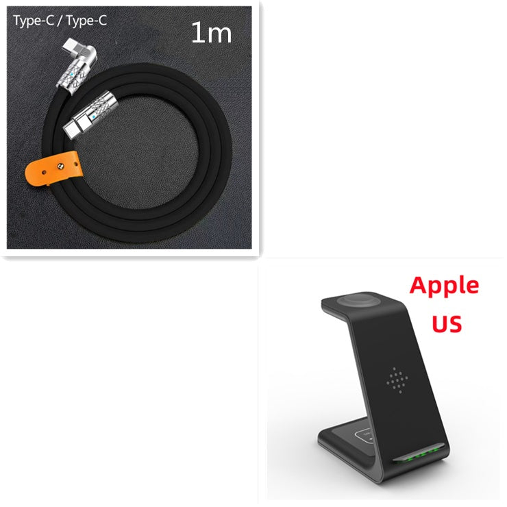 3-in-1 Wireless Charging Station - Fast Charge Stand for Phone & Accessories