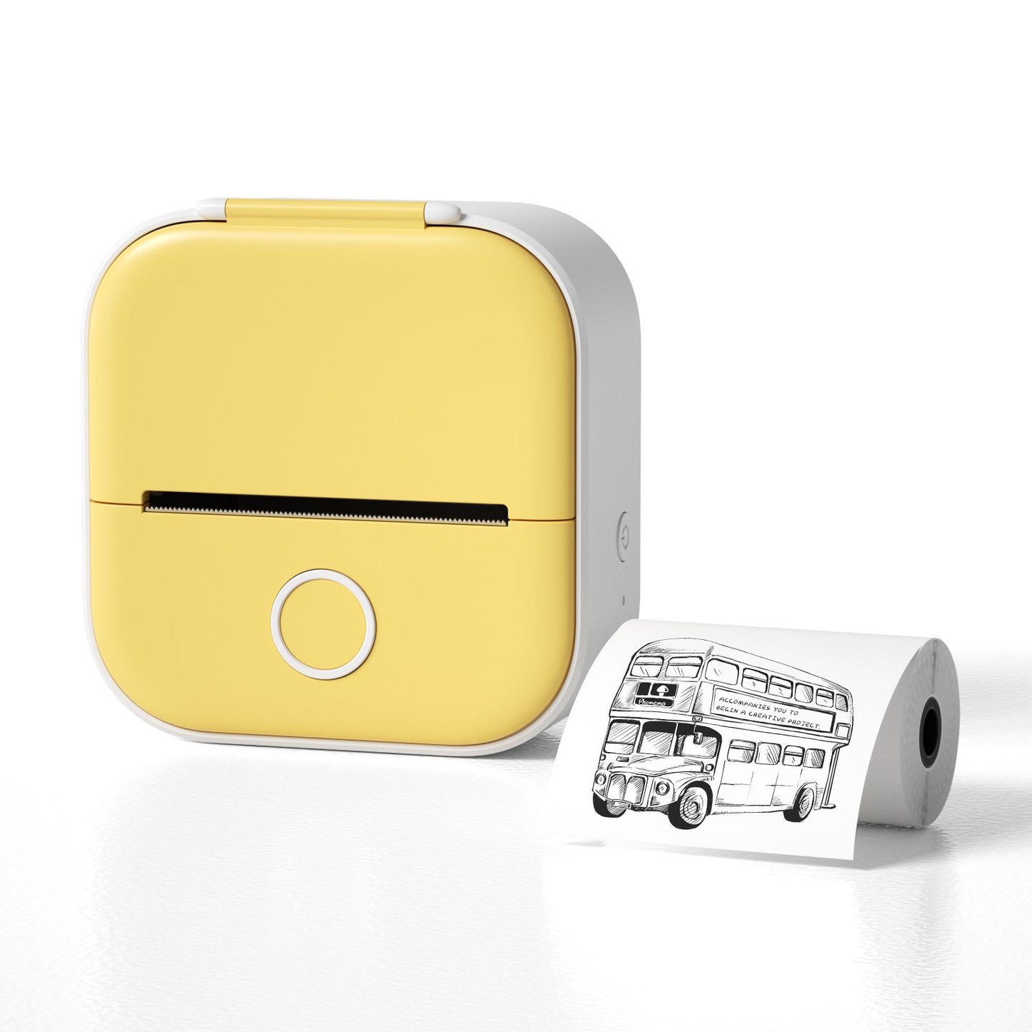 Portable Mini Thermal Label Printer - Bluetooth Wireless Photo & Label Printer