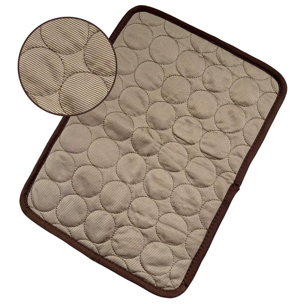 Pet Cooling Pad - Ice Silk Summer Mat for Dogs & Cats