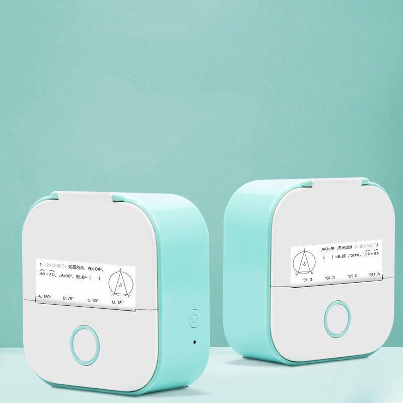 Portable Mini Thermal Label Printer - Bluetooth Wireless Photo & Label Printer