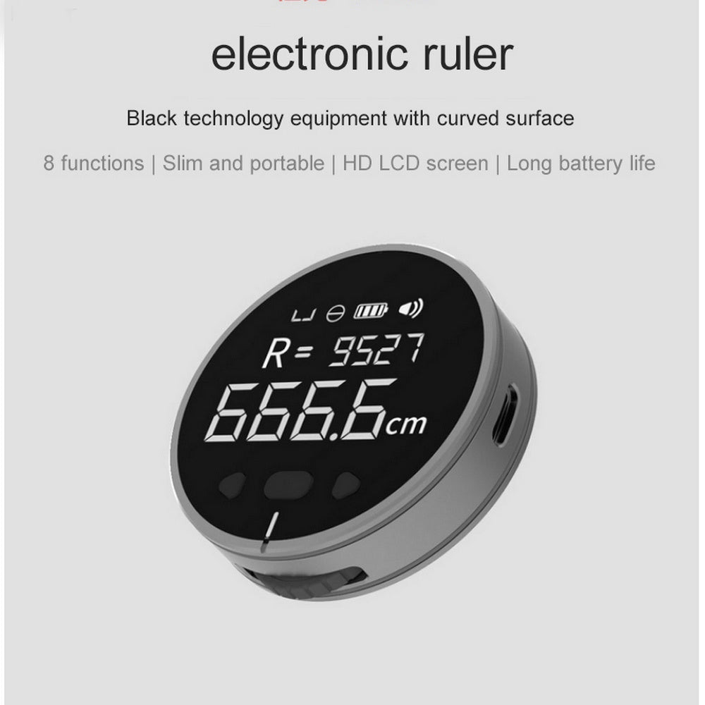 Electronic Distance Measuring Tool - Digital LCD Tape Measure Ruler for 325 Ft