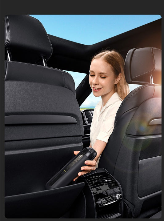 Car Handheld Mini Vacuum Cleaner - Portable Auto Detailing Vacuum