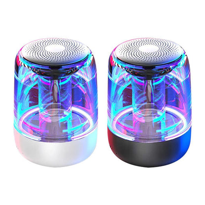 Portable Bluetooth Speaker - Wireless Column with LED Lights & Bass