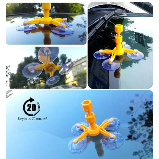 Car Window Glass Repair Kit - Scratch & Crack Restoration Tool