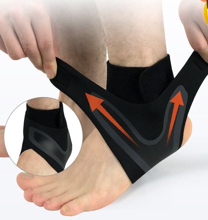 Ankle Support Brace - Compression Sleeves for Sports & Running